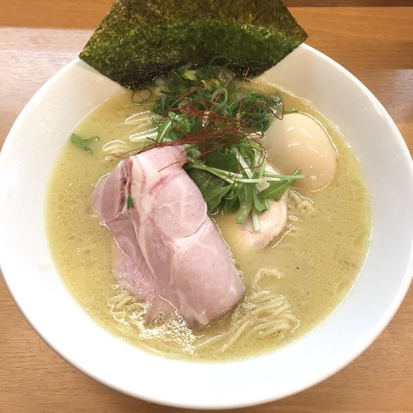 「【限定】鶏白湯真鯛そば ￥750」@麺処ろくめいの写真