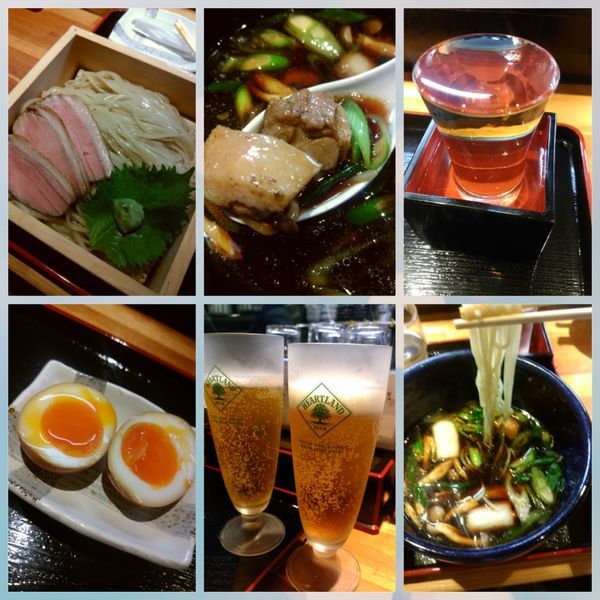 「鴨蒸籠1000円＋色々」@ラーメン 巌哲の写真