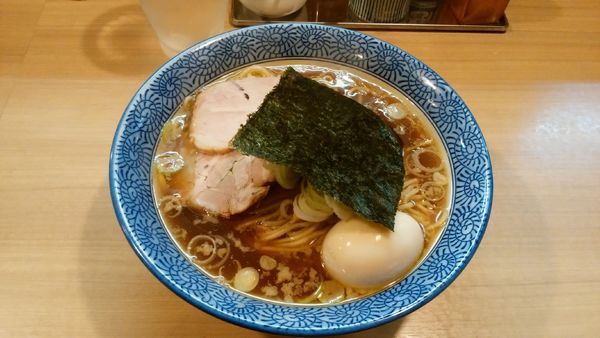 「煮玉子中華そば大盛」@中華そば 多賀野の写真