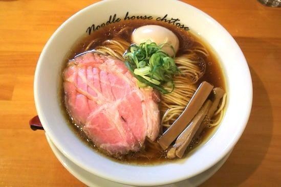 「醤油 煮玉子」@麺庵ちとせの写真