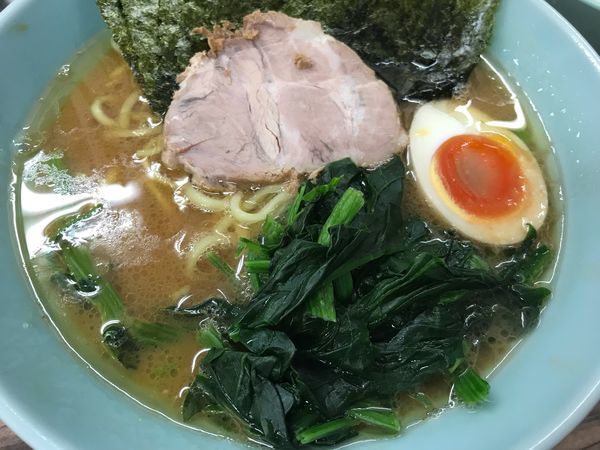 「本店ラーメン並（¥800）」@横浜ラーメン 武蔵家 中野本店の写真