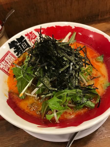 「白ごま坦々麺」@麺や天鳳 方南町店の写真