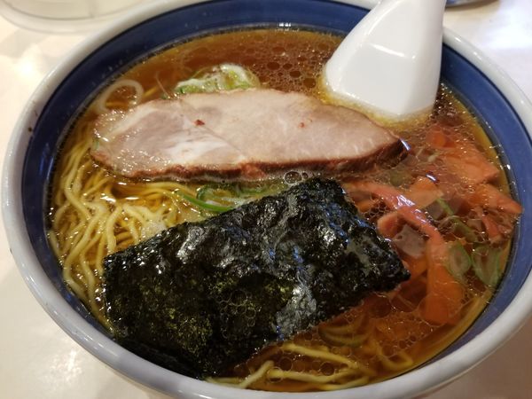 「しなそば+炒飯」@蓬来軒 本店の写真