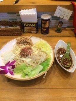 「ピリ辛まぜSOBA」@麺屋 Hulu-luの写真