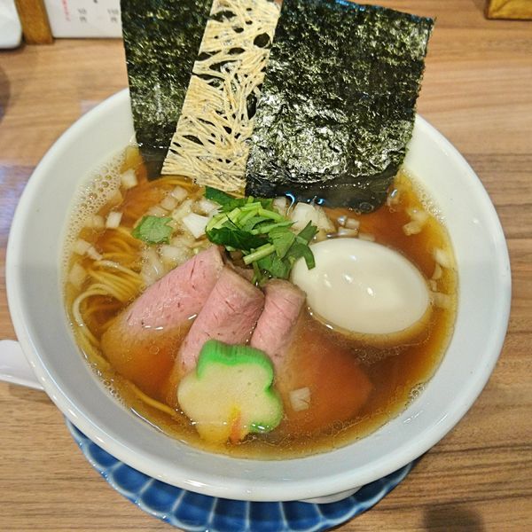 「特製煮干しソバ950」@中華ソバ 篤々 TOKU-TOKUの写真