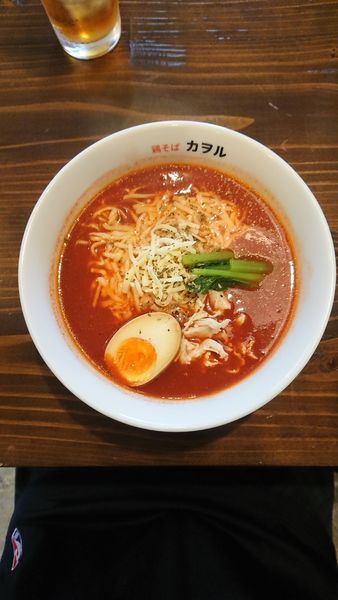 「トマトラーメン」@鶏そば カヲルの写真