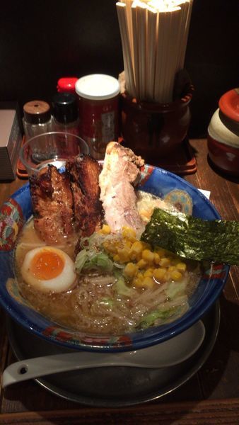 「味噌ラーメン焼豚増し」@中華そば 櫓屋の写真