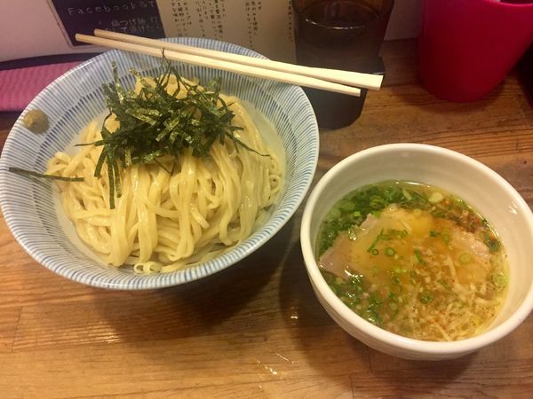 「つけ麺塩 鯛塩つけ麺」@鯛塩そば 灯花 本店の写真
