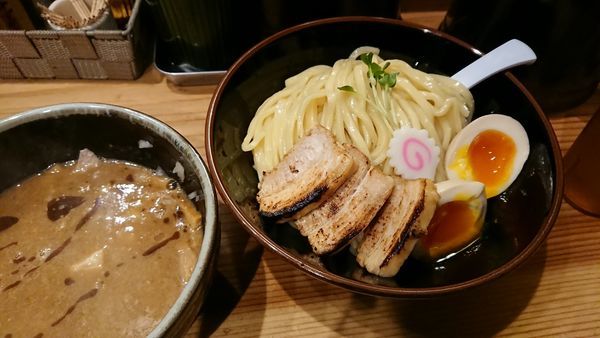 「特製つけ麺(中盛)」@銀座 朧月の写真