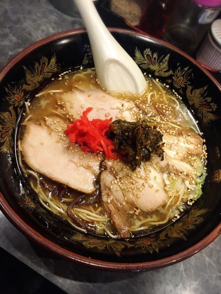 「一竜ラーメン(チャーシュー.麺硬め)」@元祖博多中州屋台ラーメン 一竜 東久留米店の写真
