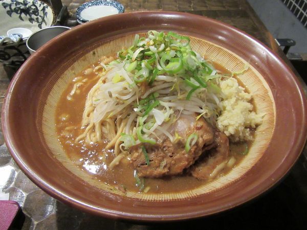 「限定　豚そば（７８０円）＋大盛他」@特級鶏蕎麦 龍介の写真