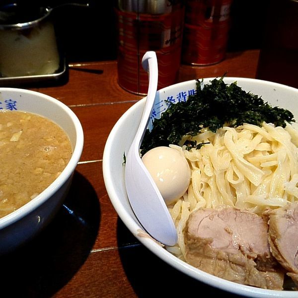 「特製つけ麺+大盛」@燕三条中華そば ぎと家 武里本店の写真