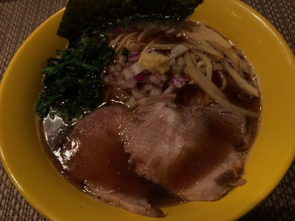 「煮干しらーめん(醤油)」@惠本将裕 神泉店の写真