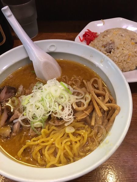 「みそらーめん」@さっぽろ羅偉伝 高田馬場店の写真