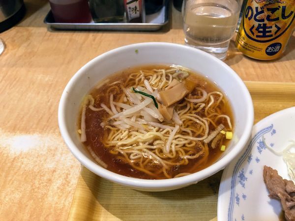 「1／2ラーメン」@笑店の写真
