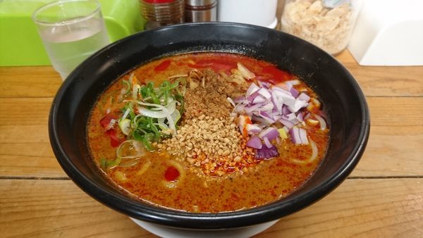 「【期間限定】カレー担々麺」@自家製麺 てんかの写真