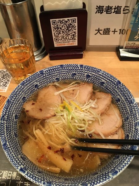 「鬼塩チャーシューラーメン」@鬼そば 藤谷の写真