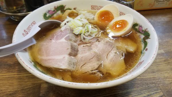 「朝　味玉チャーシューメン　醤油」@らあめん 寸八 総本店の写真