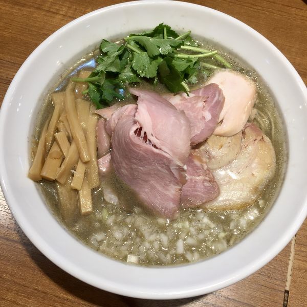 「【限定】特濃いか煮干そば ￥800」@寿製麺よしかわ 川越店の写真