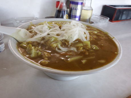 「カレーラーメン」@ラーメンのあっちゃんの写真