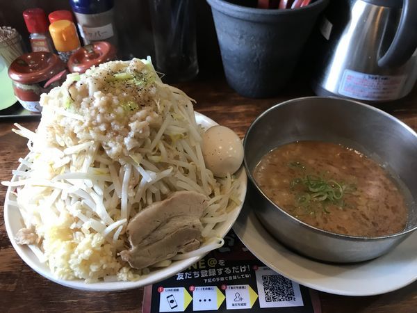 「二郎つけ麺」@つけ麺・ラーメン 五十五番 豊田店の写真