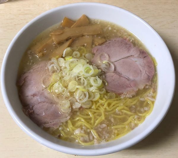 「塩こってり（￥900）」@元祖一条流がんこ 西早稲田店の写真