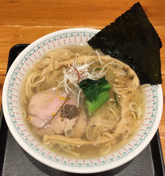 「塩そば750円」@中華そば 勝本の写真