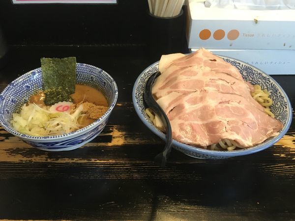 「つけ麺 レアチャーシュウ」@狼煙 〜NOROSHI〜の写真