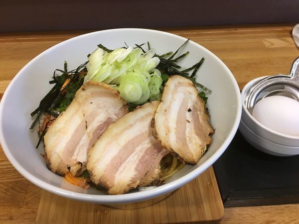 「まぜそば＋クーポン辛ニラ」@NOODLE BOWL MAZEの写真