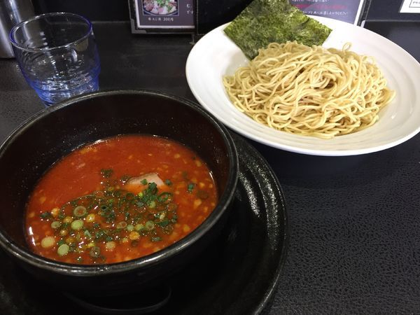 「つけ麺(辛口)」@海友の写真