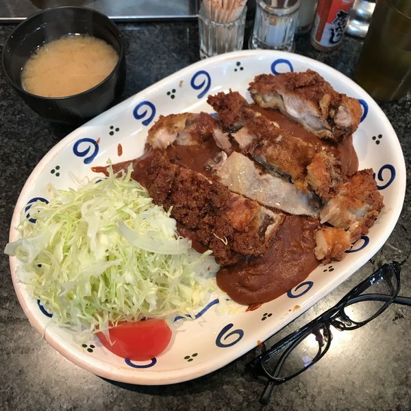 「びっくり！！チキンカツカレー　30倍」@バーグ 戸部店の写真