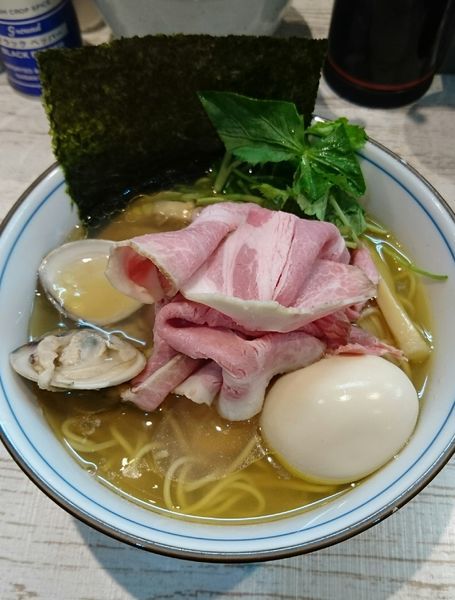 「特製蛤そば」@中華そば 四つ葉の写真