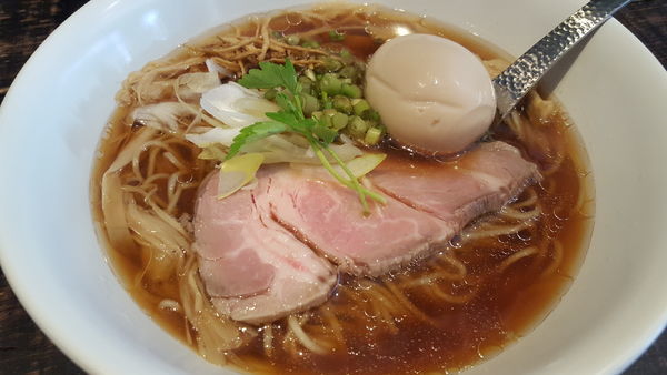 「味玉醤油そば」@麺や 結の写真