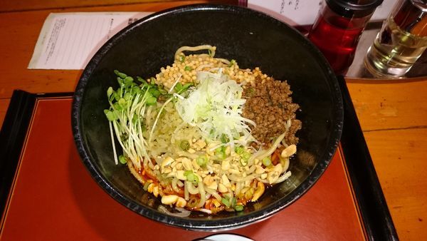 「正宗担担麺880円+半ライス100円」@担々麺専門 發巳の写真