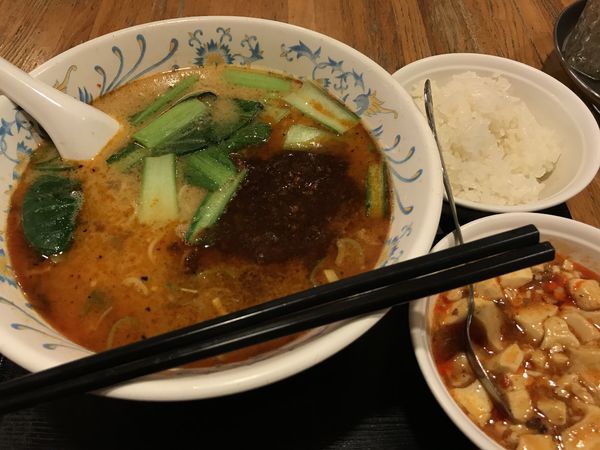 「辛口タンタン麺【750円】＊税別」@蘇州屋台の写真