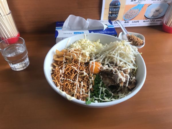 「限定まぜそば」@ラーメン ジライヤの写真