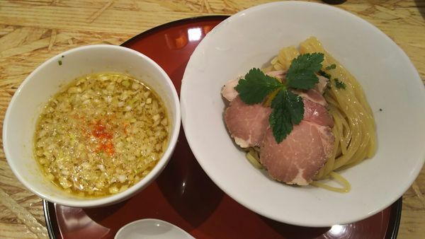 「鶏としそつけ麺」@中華そば 依々恋々の写真