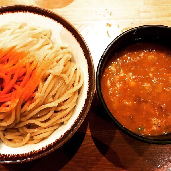 「辛つけ麺」@つけ麺 R&Bの写真