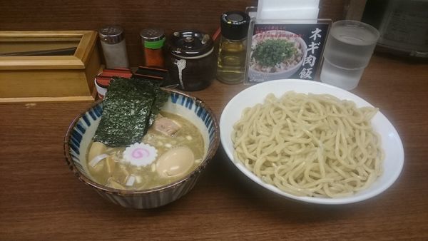 「特製煮番搾り・大盛　￥１２５０」@つけめん 三三㐂の写真