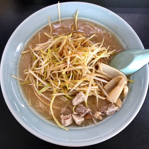 「ネギラーメン (700円)」@ラーメンショップ椿 大野店の写真