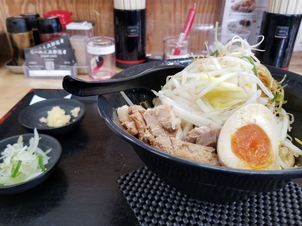 「次郎まぜそば」@らーめん次郎冠者 竜王店の写真