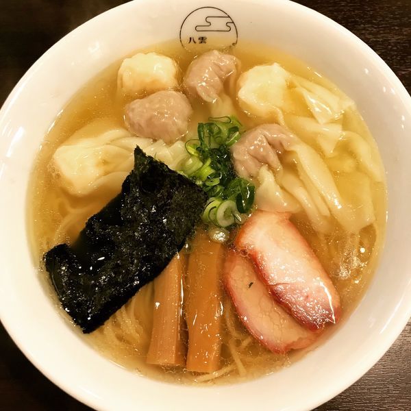 「特製ワンタン麺」@八雲の写真