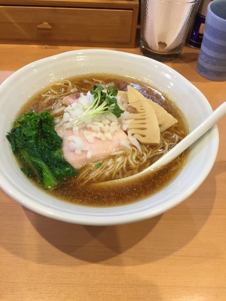 「煮干香味蕎麦（大盛100円）」@中華蕎麦 はるの写真