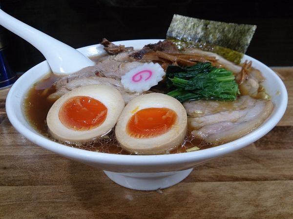 「しょうゆチャーシューメン+味玉」@オランダ軒の写真