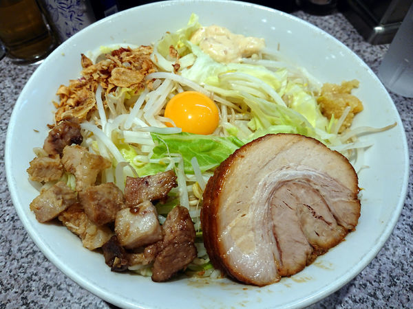 「汁なしそば」@ラーメン宮郎の写真