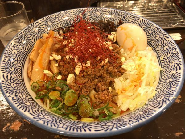 「ツンでれ坦々まぜそば」@中華そば 葵の写真