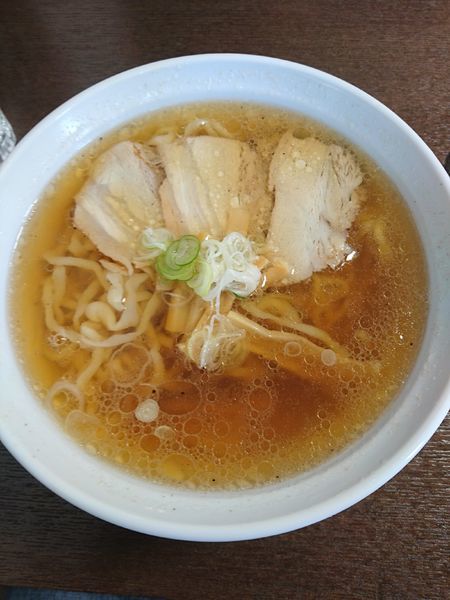 「手打ちラーメン 600円」@渡辺屋 水月の写真