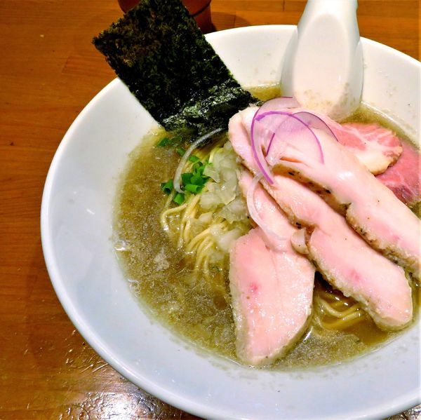 「チャーシュー中華蕎麦（1,000円）」@亀戸煮干中華蕎麦 つきひの写真