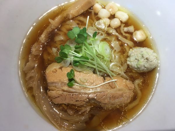 「手もみ中華そば醤油 720円」@國分ラーメン食堂の写真