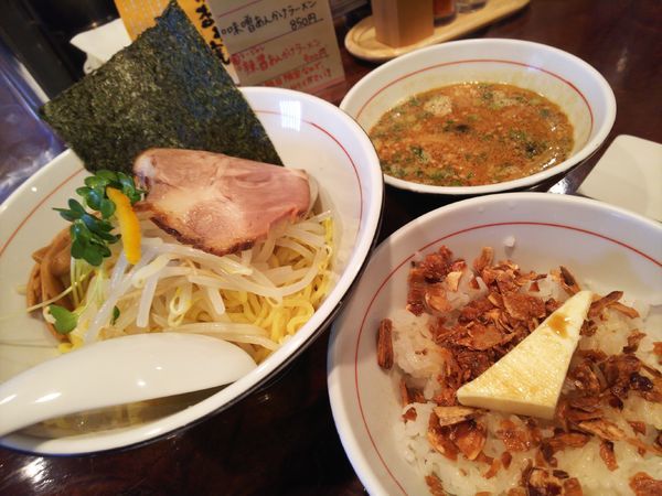 「味噌つけ麺＋大盛」@麺屋 ○坊の写真
